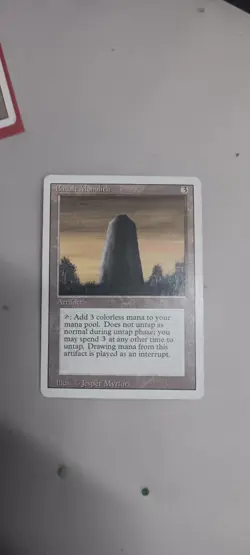 Magic The Gathering- Basalt Monolith - Image 1
