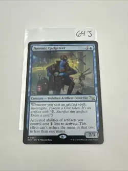 Forensic Gadgeteer Regular NM MTG - Image 1