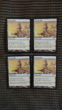 Magic: the Gathering / MtG Ancient Den x4 Mirrodin - Image 1