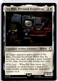 Yes Man, Personal Securitron Universes Beyond: Fallout Regular - Image 1