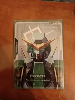 GUNDAM TCG CARD GAME - RESOURCE - Gundam Dynames - R-023 C+ FOIL ENGLISH GD03 - Image 1