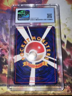 1998 Pokemon 🍖 Japanese Vending Series 3 Machoke #67 CGC 9 Tomokazu Illus. 🎨 - Image 3