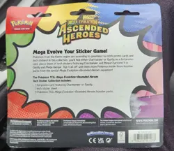 Pokemon TCG Gastly Tech Sticker Collection. Ascended Heroes 3 Pack Blister Pack - Image 2