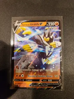 Pokemon TCG Rapid Strike Urshifu V Sword & Shield - Battle Styles 087/163... - Image 1