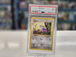 1999 POKEMON GAME RATTATA SHADOWLESS- PSA 9 - #61 61/102 GENUINE - Image 1