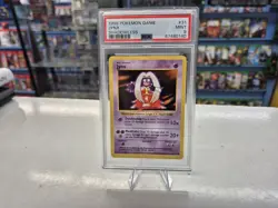 PSA 9 Jynx Base Set Shadowless Pokemon TCG 31/102 - Image 1