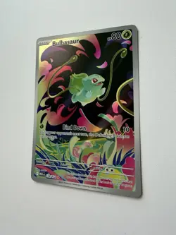 Pokemon Mega Evolution Bulbasaur 133/132 Illustration Rare - Near Mint - Image 3