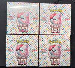 Pokemon 151 Japanese Booster Box x4 - Brand New / Factory Sealed! - Image 1