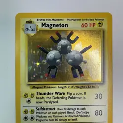 1999 Pokemon Base Set Unlimited #9/102 Magneton Holo Rare TCG WOTC Vintage - Image 2