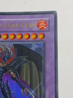YuGiOh! Evil Hero Malicious Fiend DP06-EN013 Ultra Rare 1st Edition HP - Image 3