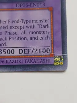 YuGiOh! Evil Hero Malicious Fiend DP06-EN013 Ultra Rare 1st Edition HP - Image 5