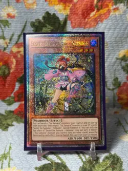 Yu-Gi-Oh! Secret Six Samurai - Hatsume RA03-EN016 1st Ed. Quarter Century Secret - Image 1