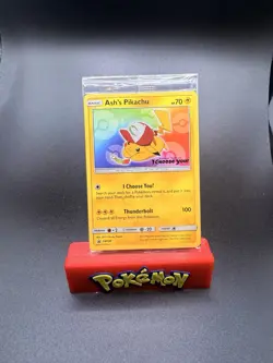 *Sealed* Ash's Pikachu SM108 Black Star Promo | 2017 I Choose You Movie - Image 1
