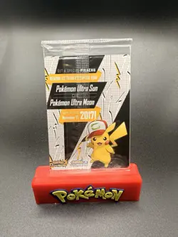 *Sealed* Ash's Pikachu SM108 Black Star Promo | 2017 I Choose You Movie - Image 2