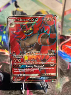 Incineroar GX SM38 Full Art Black Star Promo Sun & Moon 2017 Pokemon TCG - Image 1