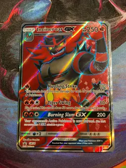 Incineroar GX SM38 Full Art Black Star Promo Sun & Moon 2017 Pokemon TCG - Image 3