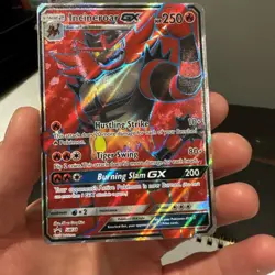 Incineroar GX SM38 Full Art Black Star Promo Sun & Moon 2017 Pokemon TCG - Image 1