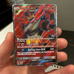 Incineroar GX SM38 Full Art Black Star Promo Sun & Moon 2017 Pokemon TCG - Image 3
