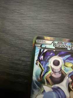 Pokemon TCG Blastoise EX XY122 BLACK STAR PROMO Full Art Holo NM Ungraded - Image 3