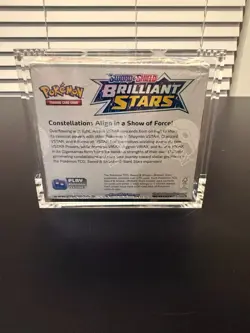 Pokemon TCG Brilliant Stars Booster Box New & Factory Sealed W/ Acrylic Case #1 820650819964 - Image 4