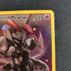 Armored Mewtwo SM228 2019 Sun And Moon Holo Pokemon Tcg Card Moderately Played - Image 4
