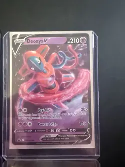 Lot Of 4 Deoxys Cards Pokemon TCG! Holos, Ex, Reverse Holos, V. - Image 2