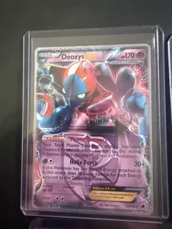 Lot Of 4 Deoxys Cards Pokemon TCG! Holos, Ex, Reverse Holos, V. - Image 5