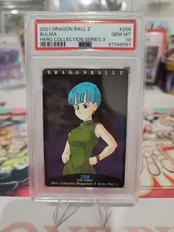 Dragon Ball Z Amada Card Hero Collection No.258 1995 TCG PSA 10 POP 1 - Image 1