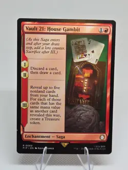 Vault 21: House Gambit X1 PIP MTG Universes Beyond: Fallout FB3 - Image 1