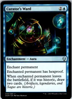 Magic | DOM | Curator's Ward | 49 | Normal | NM - Image 1