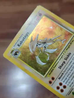 Kabutops - PL* Holo - Vintage WotC 1999 English 9/62 Fossil Set Pokemon Card - Image 3