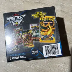 pokemon mystery power box chase pack sealed 5 booster packs new - Image 3