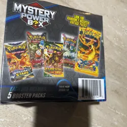 pokemon mystery power box chase pack sealed 5 booster packs new - Image 4