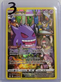 Gengar TG06/TG30 Swsh11: Pokemon Lost Origin Trainer Gallery Holo NM (3 of 4) - Image 3