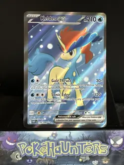 Pokemon Card Keldeo Ex 159/086 White Flare Full Art Ultra Rare Near Mint - Image 1