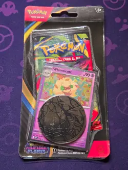 Pokemon TCG: Phantasmal Flames Whimsicott Promo Blister Pack (Sealed) - Image 1