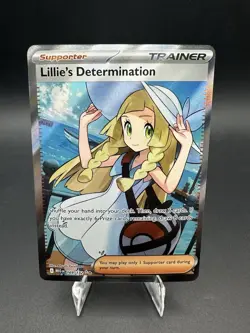 Pokemon TCG Lillie's Determination 169/132 Full Art Me01: Mega Evolution - Image 1