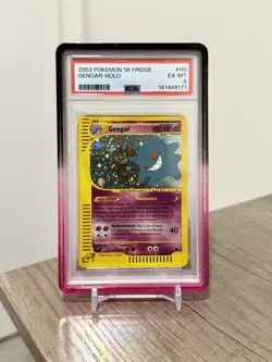 2003 Pokemon Skyridge #H9 Gengar Holo PSA 6 SWIRL - Image 4