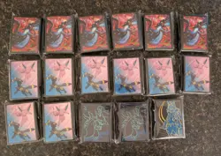 Lot of 17 Pokemon TCG Deck SLEEVES (65Ct) SEALED Official Nintendo - Image 1