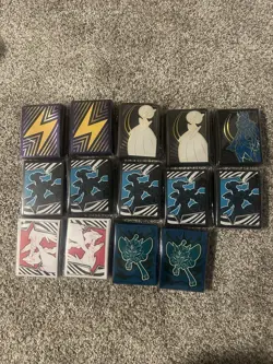 14 Pokemon Official TCG Sleeves (65ct) - Lot of 14 - Factory Sealed - Image 1