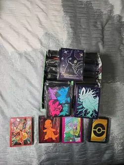 Pokemon Official Card Sleeves - Random Lot Of 3 195 New Sleeves Total - Image 1