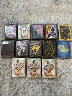 Pokemon Official TCG Sleeves (65ct) - Lot of 13x ETB - Image 1