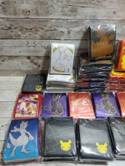 Pokemon Official TCG Sleeves (65ct) - Lot of 42x ETB + Others, SEE PICS! READ - Image 2