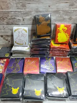 Pokemon Official TCG Sleeves (65ct) - Lot of 42x ETB + Others, SEE PICS! READ - Image 3
