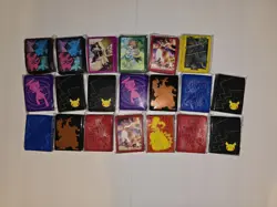 [Lot of 20] Official Pokemon Center & Elite Trainer Box TCG Sleeves SEALED/NEW - Image 1