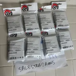 Lot of 8 Pokemon Center Official Card Sleeves TCG Gyarados Breakaway x65 - Image 2