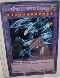 Yu-Gi-Oh! TCG Blue-Eyes Ultimate Dragon LCKC-EN057 1st Edition Holographic - Image 1