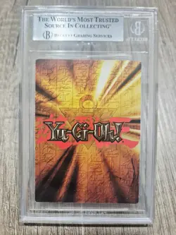 Yu-gi-oh BGS/Beckett phatmojo toy promo silver/gold blue eyes white dragon SET - Image 3