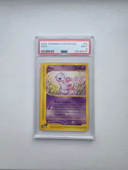 Pokemon 2002 Mew Expedition Base Set 55/165 PSA 9 MINT Rare - Image 1