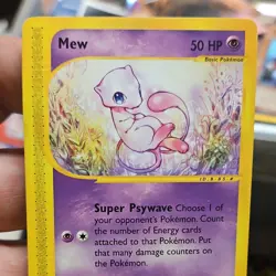 Pokemon Mew Expedition Base Set Rare 55/165 Regular English 2002 Basic 50 HP - Image 3